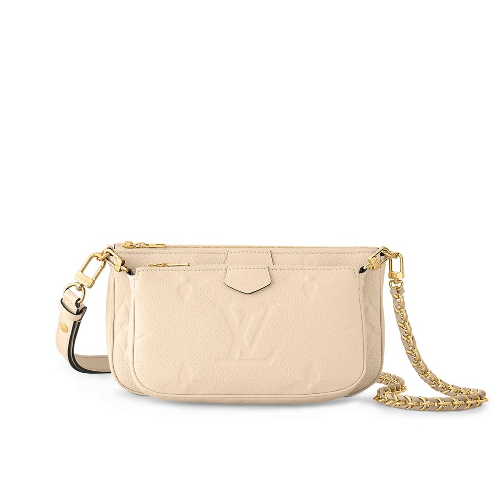 Louis Vuitton Multi Pochette Accessoires Cream